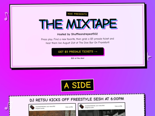 themixtape screenshot