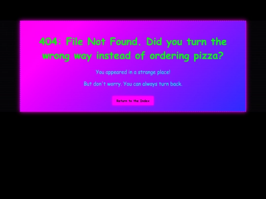 not_found screenshot