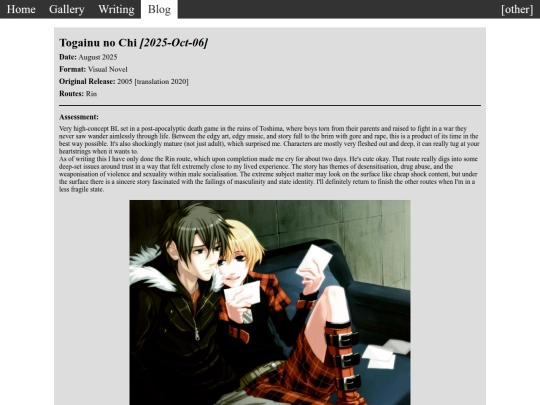 blog/2025-10-06-togainu-no-chi screenshot