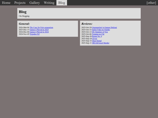 blog screenshot