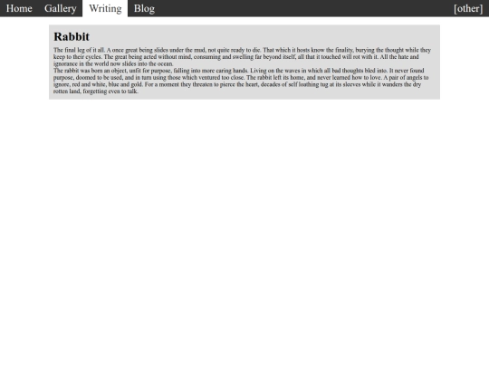 writing/rabbit screenshot