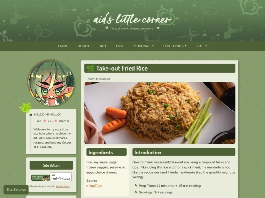 recipes/fried-rice screenshot