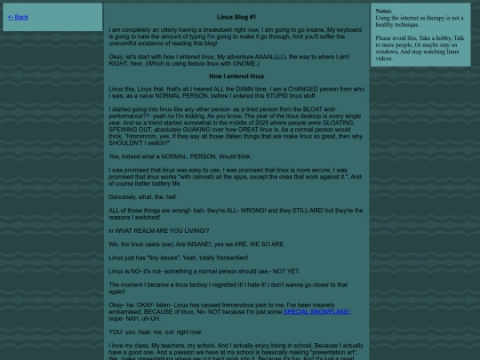 LinuxBlog1 screenshot
