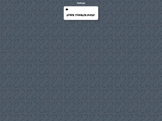 settings screenshot