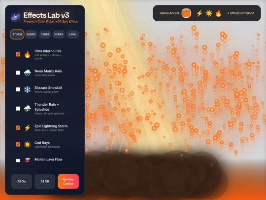 EffectsBackground screenshot