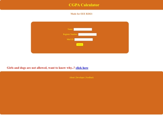 CGPA CALCULATOR 1.1/cgpaindex screenshot