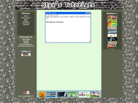 tutorials screenshot
