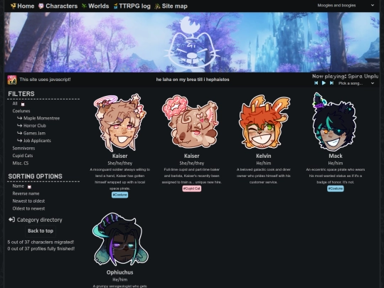 characters/csverse screenshot