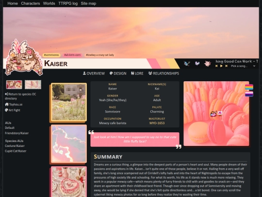characters/fanverse/kaiser/somnivore screenshot