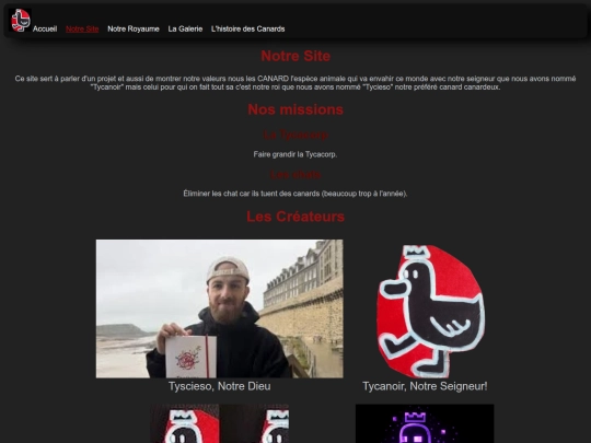 NotreSite screenshot