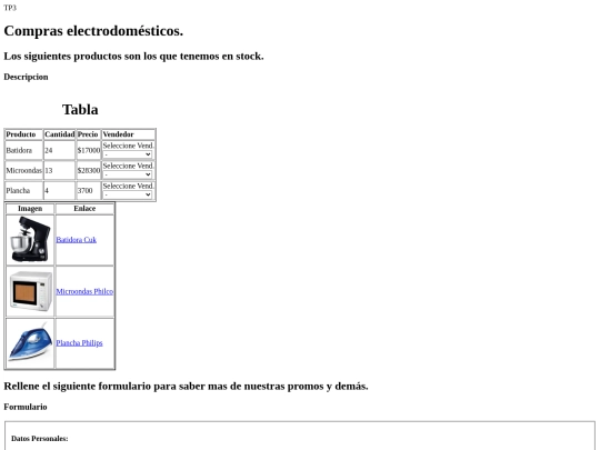 TP3/TP3 screenshot