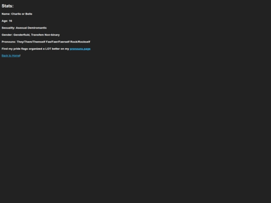aboutme screenshot