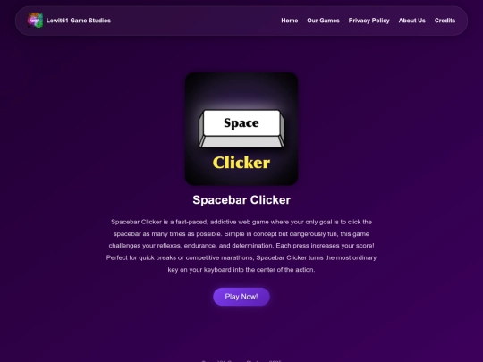 SpacebarClicker screenshot