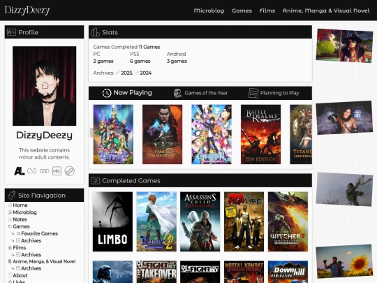 games screenshot