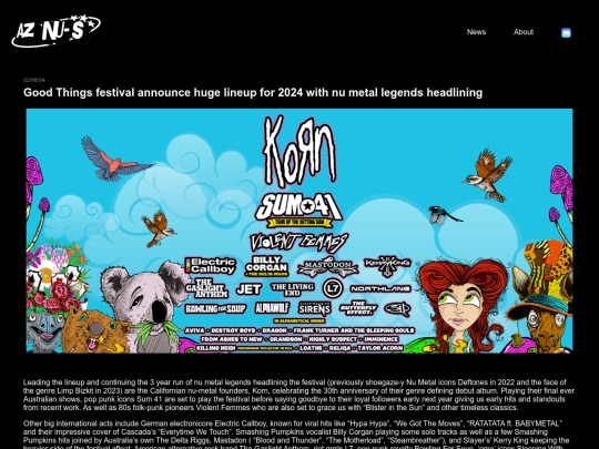 good-things-line-up-announcement screenshot
