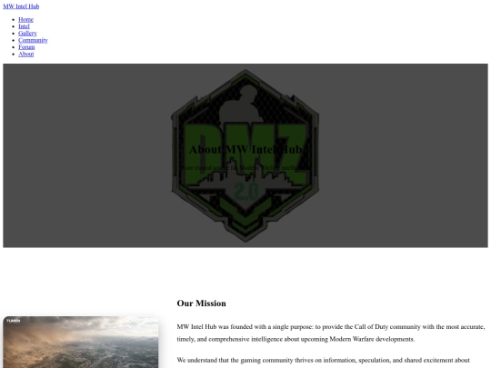 pages/about screenshot
