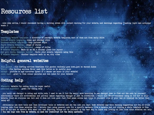Neocitiesresources screenshot