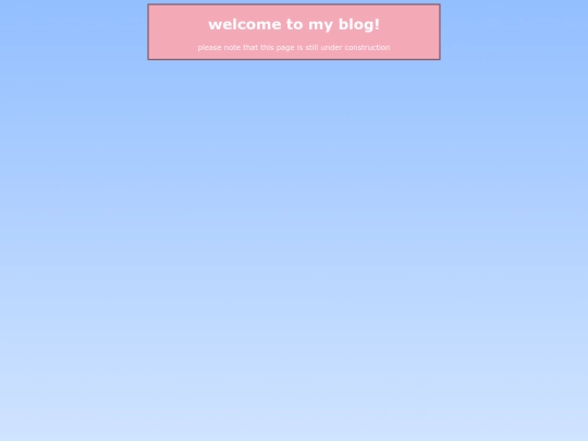 blog screenshot