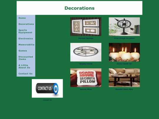 Decorations screenshot