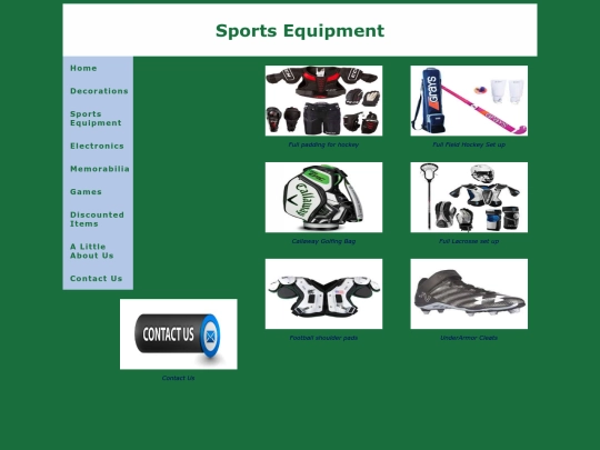 SportsEquipment screenshot