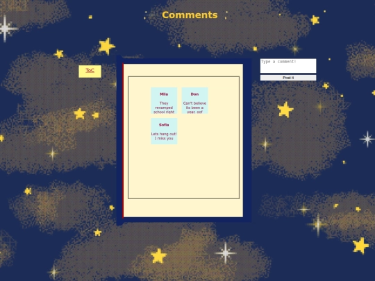 comments screenshot