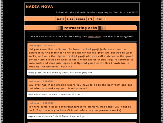 pages/asks screenshot