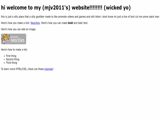 index screenshot