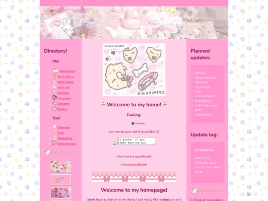 Archive/secondhomepage screenshot