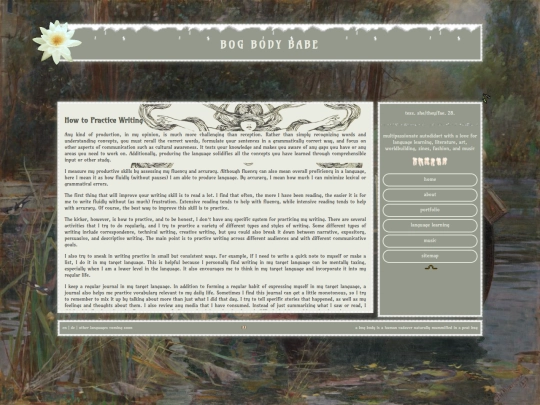 language/guide/writing screenshot