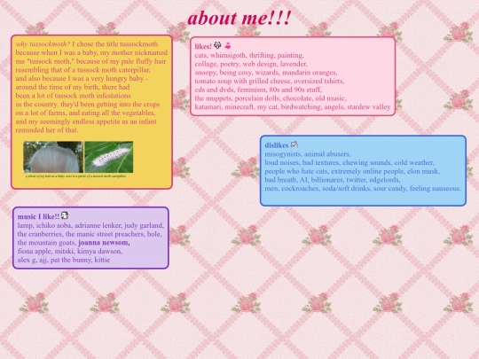 aboutme screenshot