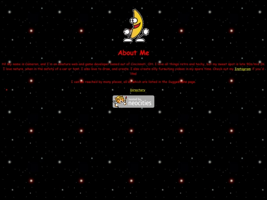 ABOUT screenshot