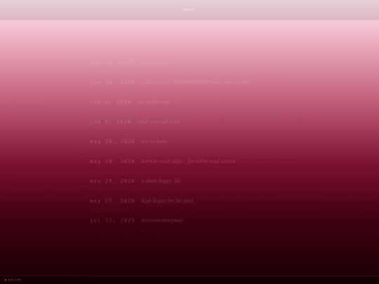 blog screenshot