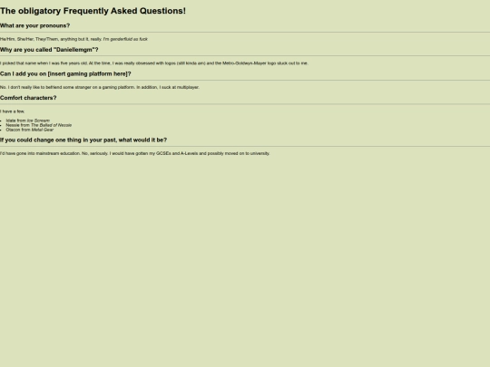 faq screenshot