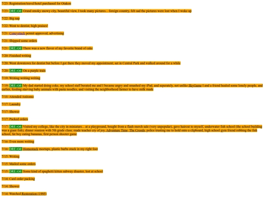 logs screenshot