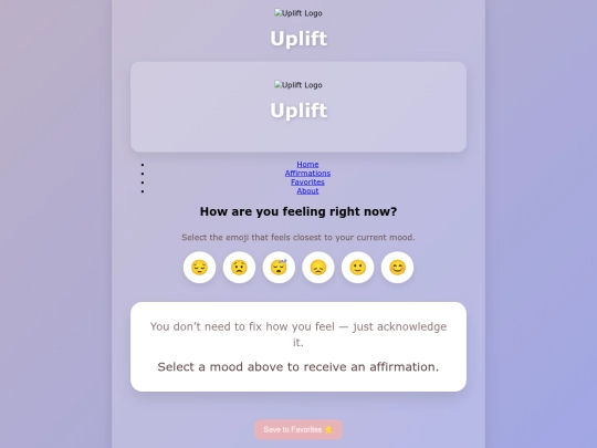 affirmations screenshot