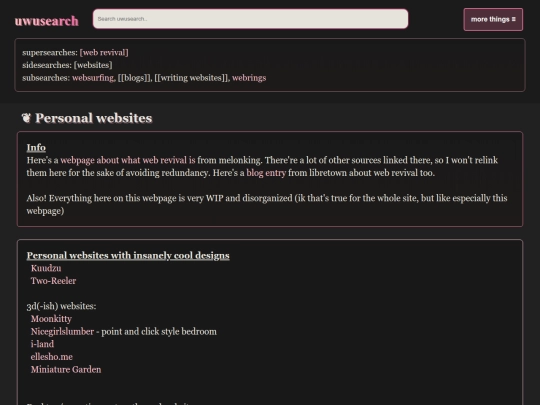 personal_websites screenshot