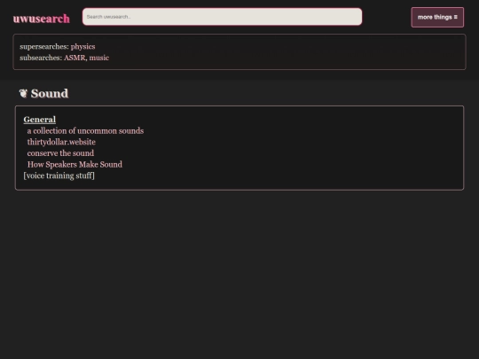 sound screenshot