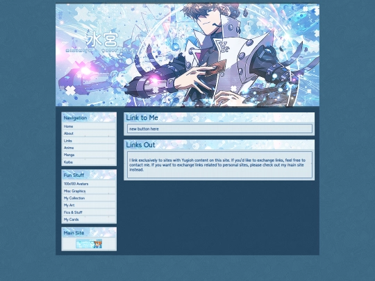 links screenshot