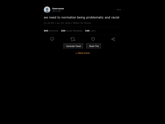 tweet-generator screenshot