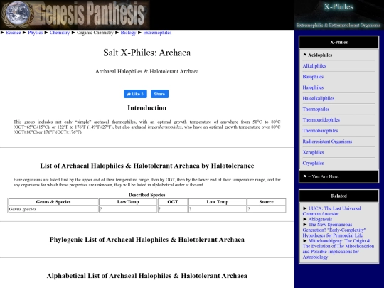 halophiles/archaea screenshot