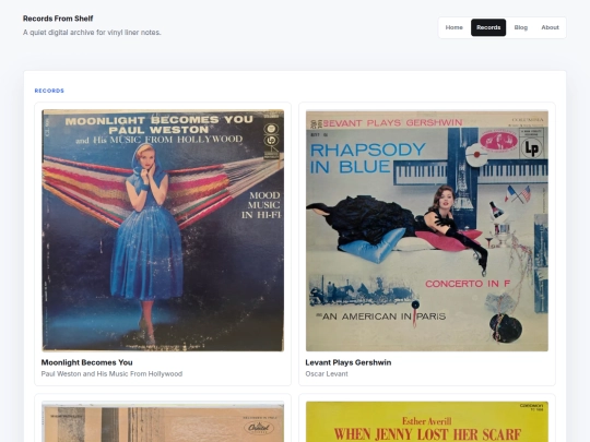 records/page/4 screenshot