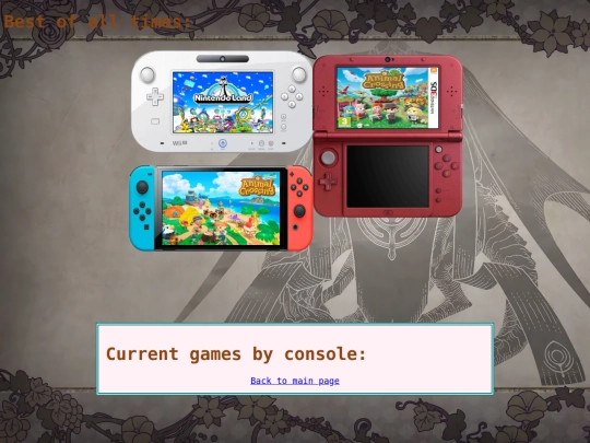 games screenshot