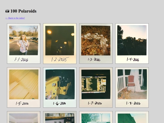 gallery/100-polaroids screenshot