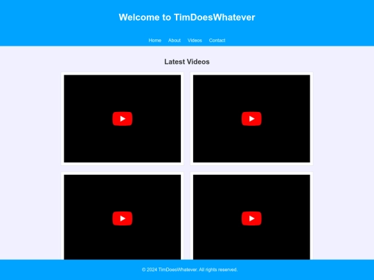 timdoeswhatever/videos screenshot