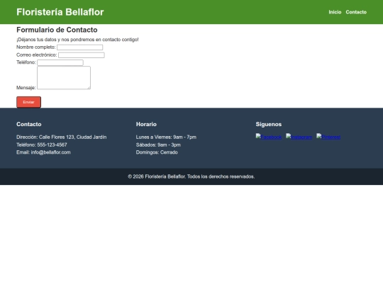 contacto screenshot