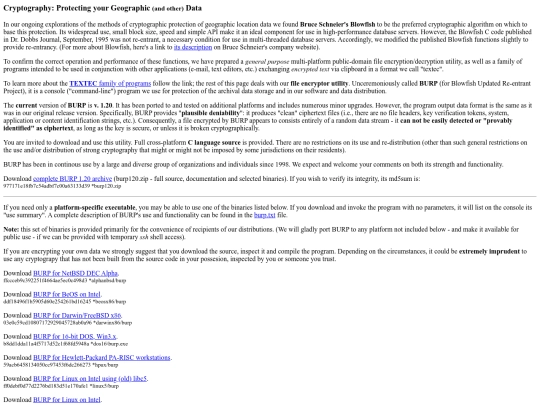 cryptography screenshot