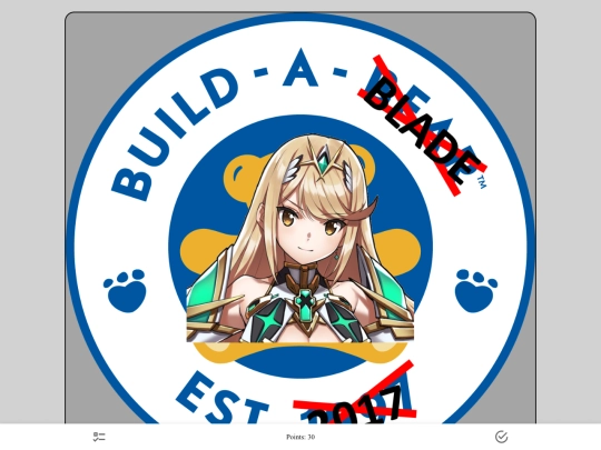 cyoa/Build a Blade screenshot