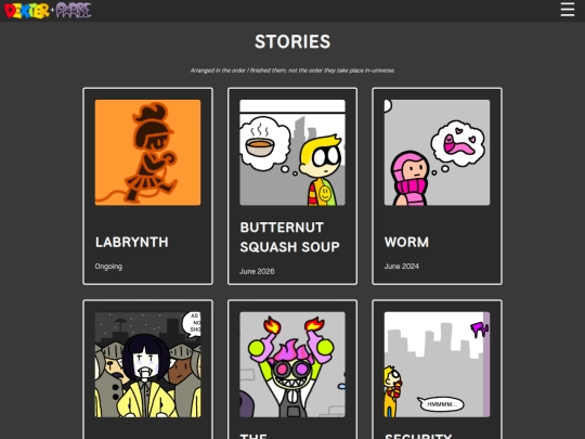stories screenshot