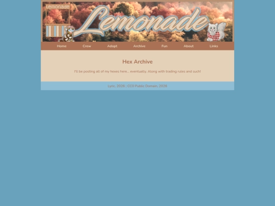 archive screenshot