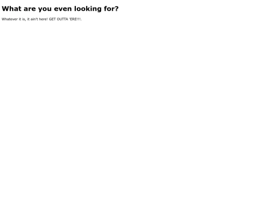 not_found screenshot